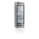 Versatile Glass Door Freezer with Stainless Steel Finish