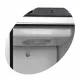 Versatile Glass Door Freezer with Stainless Steel Finish