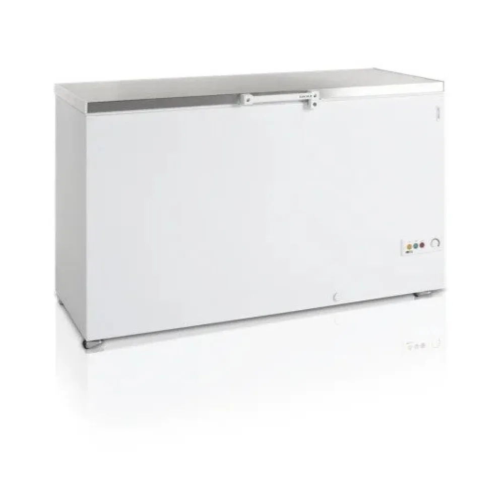 Congélateur coffre FR505S en acier inoxydable