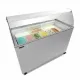 Congélateur à crème glacée 350L avec verre incurvé Congélateur à crème glacée 350L avec verre incurvé