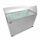 Congélateur à crème glacée 350L avec verre incurvé Congélateur à crème glacée 350L avec verre incurvé