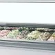 Vitrine Gelato 1,07 m² avec Verre Arrondi