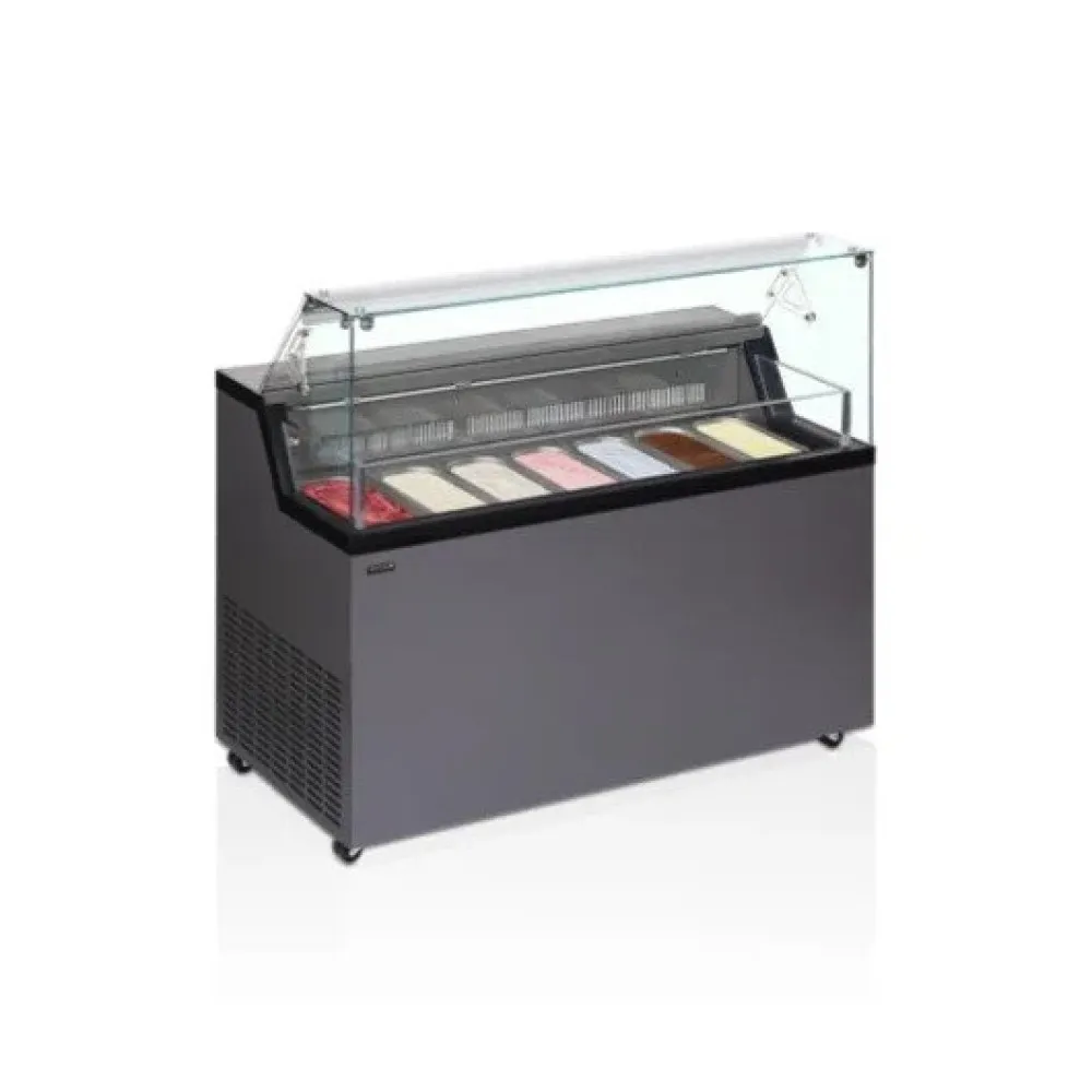 Elegant Ice Cream Display Freezer 223L