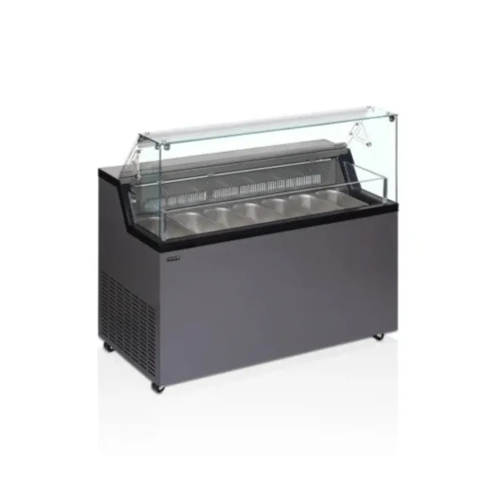 Elegant Ice Cream Display Freezer 223L