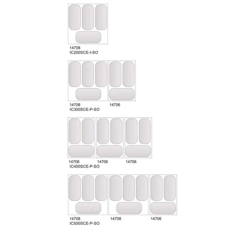 Vitrine réfrigérée pour crème glacée 230L