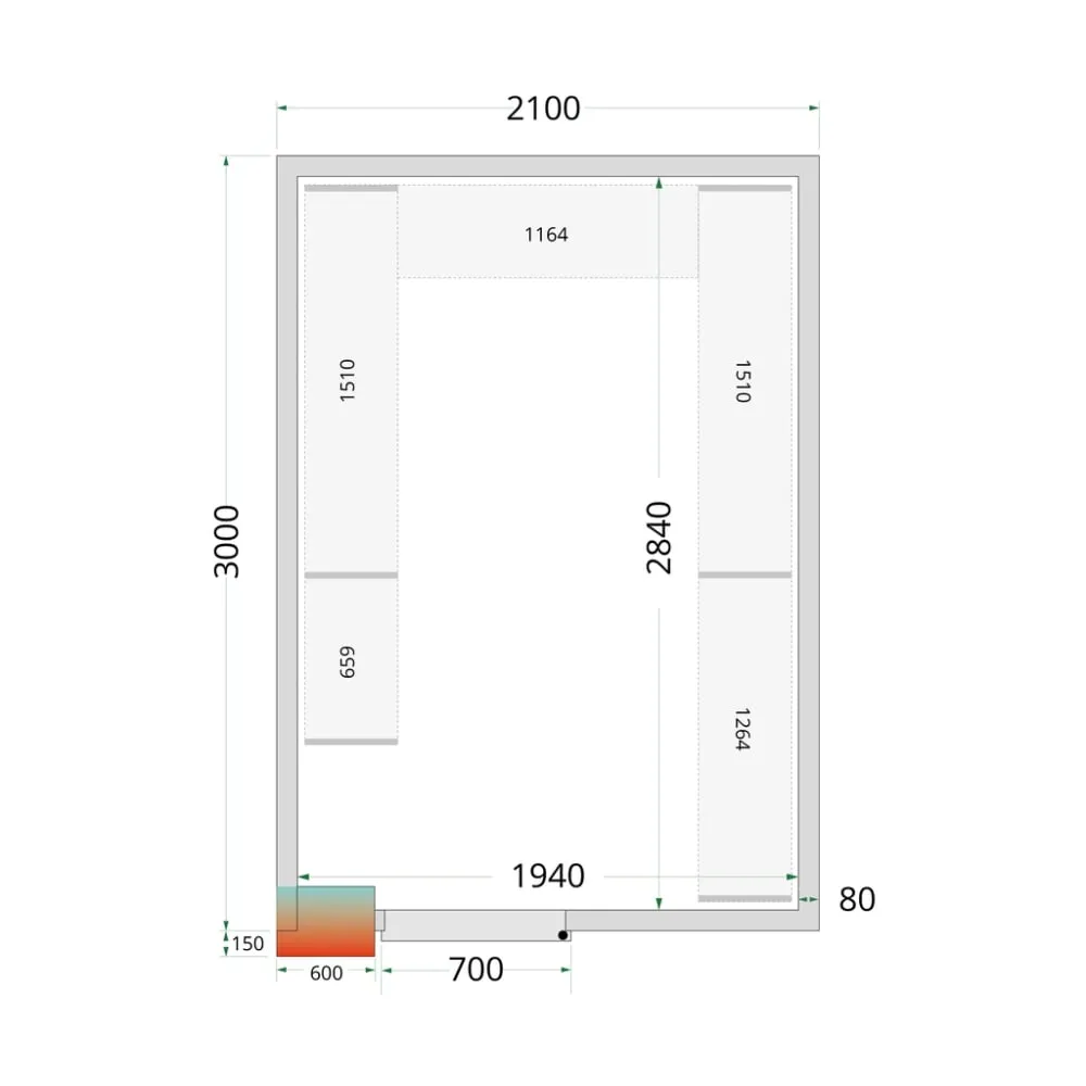 CRPF2130 Plauktiem aukstuma kamerām