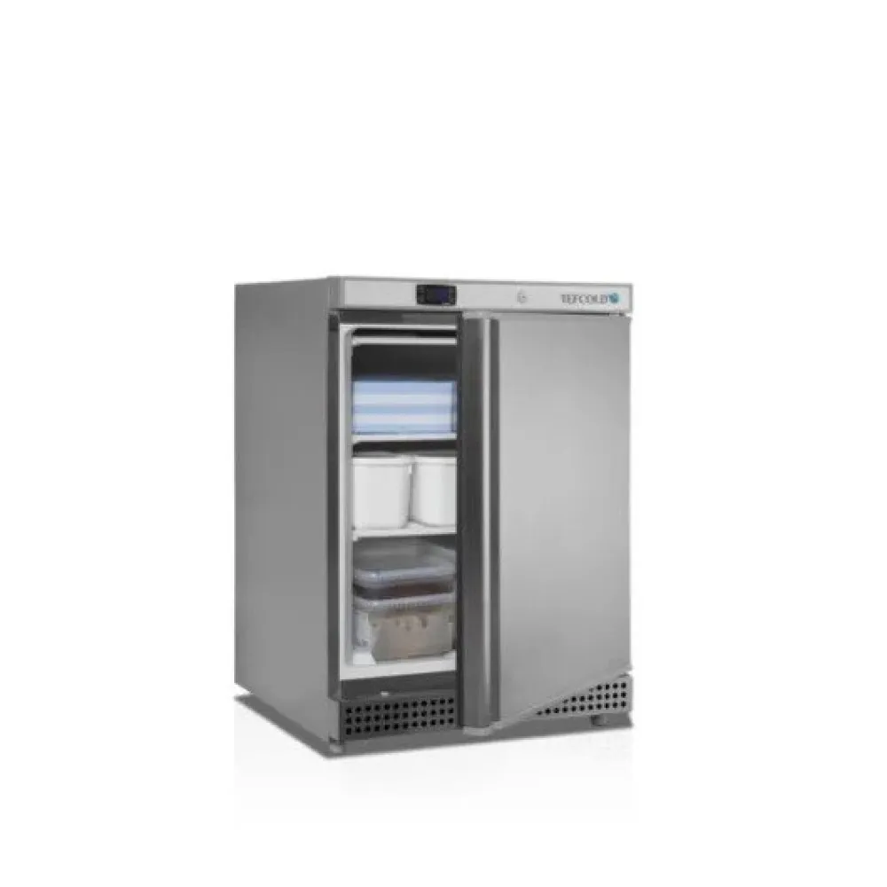 Stainless Steel 120L Freezer with Lock