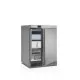 Stainless Steel 120L Freezer with Lock