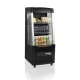 Sleek ODC60 BLACK Glass Showcase for Retail