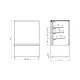 Panorama High Pastry Display Case