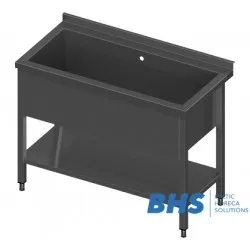 Table with pool and shelf 1100