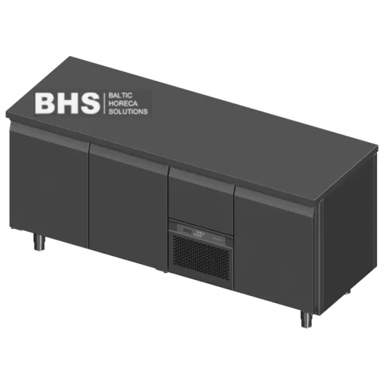 Cooling counter for baking trays
