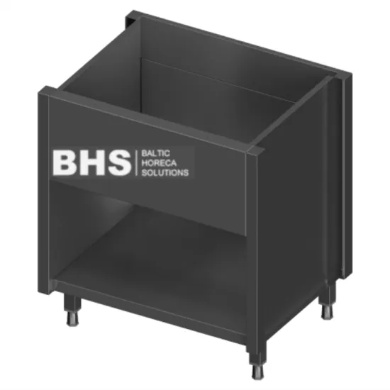 Module for sink with high front panel