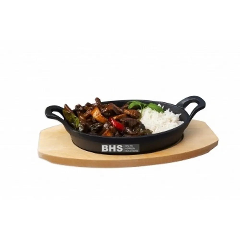 Rustic 800 ml Cast Iron Serving Tray