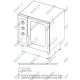 Heavy-Duty Convection Oven Stand with Guide Rails