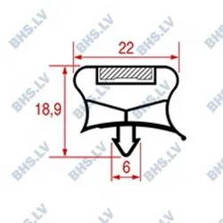 SNAP-IN GASKET 710x670 mm