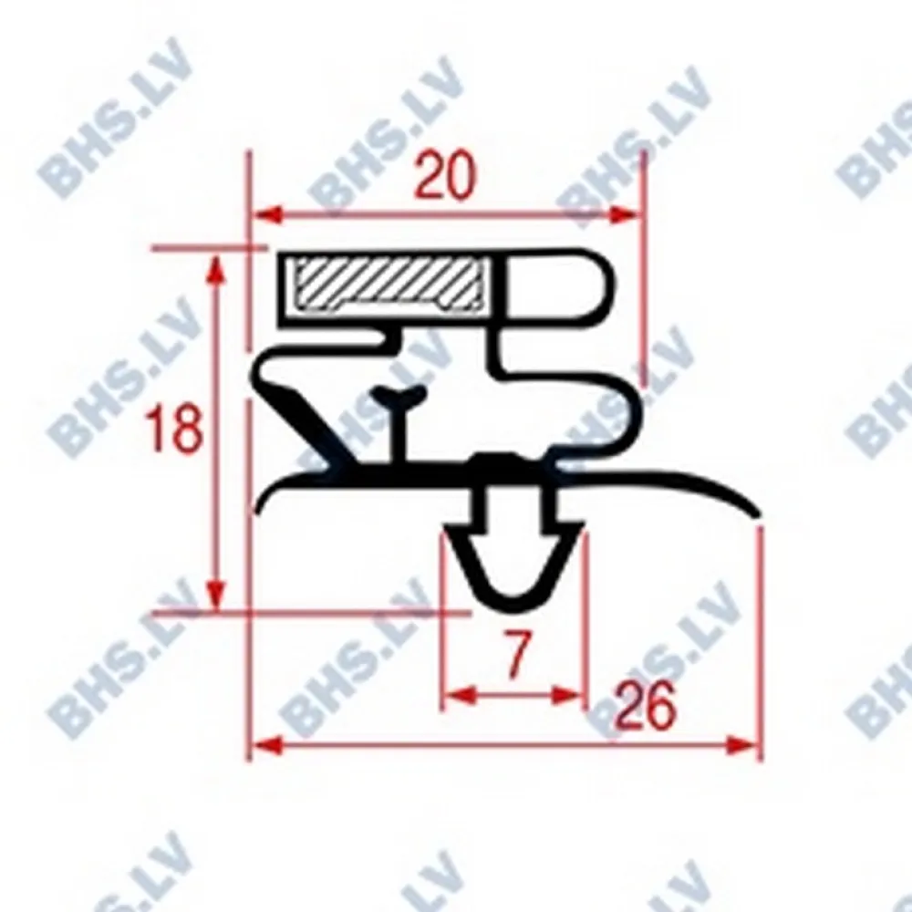 Kummtihend SNAP-IN L1043 2600 mm Kummtihend SNAP-IN L1043 2600 mm