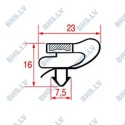 SNAP-IN GASKET L1061 610x480 mm