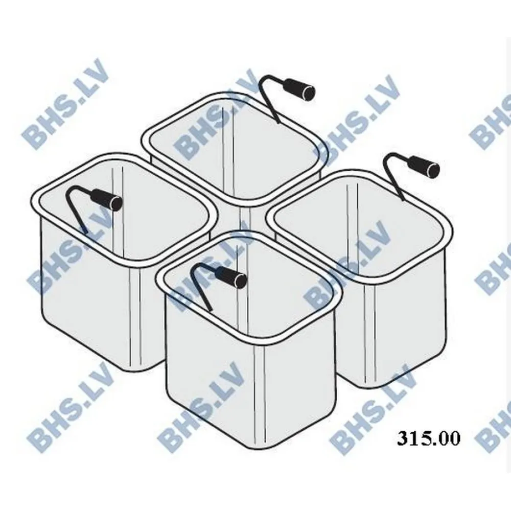 DCP35E0 Professional Drop-In Pasta Maker
