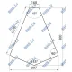 Compact Corner Steel Table