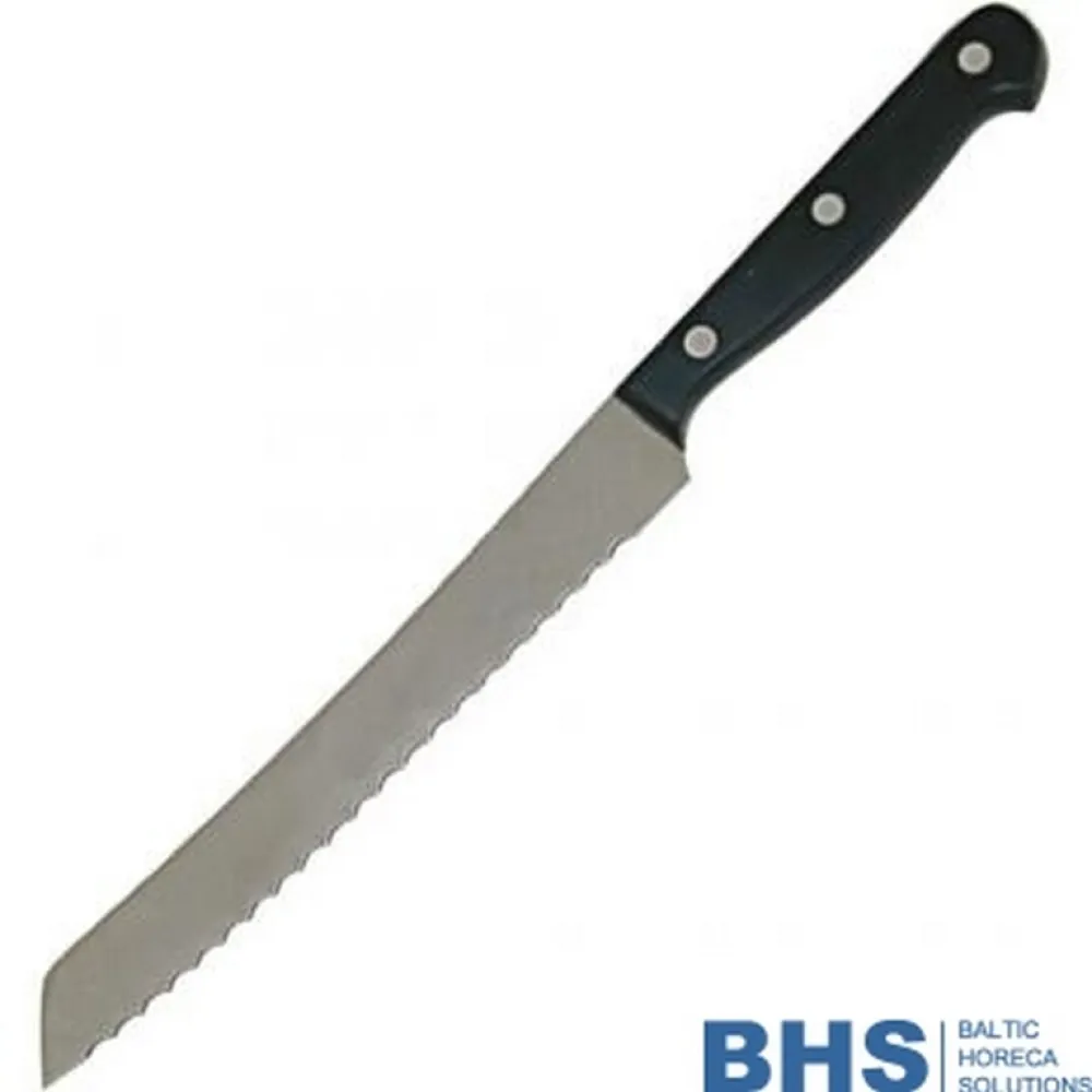 Couteau à pain 19,5 cm - Noir Intemporel