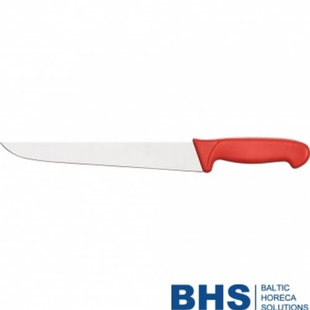 Couteau à viande 200 mm - Design ergonomique rouge Couteau à viande 200 mm - Design ergonomique rouge