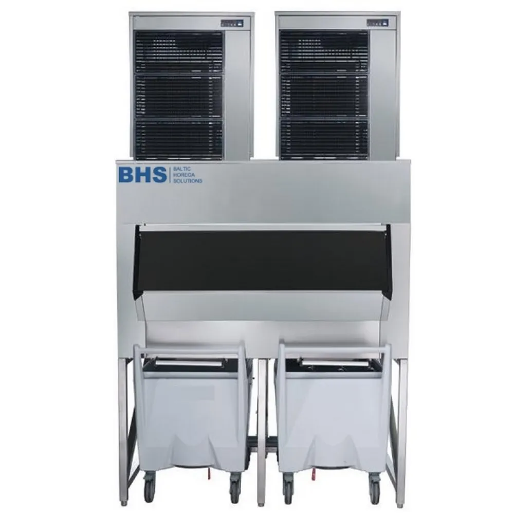 Commercial Ice Storage Tank with Cart BCD600