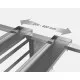 Commercial Grade Stand for Convection Oven with Rail Adjustments