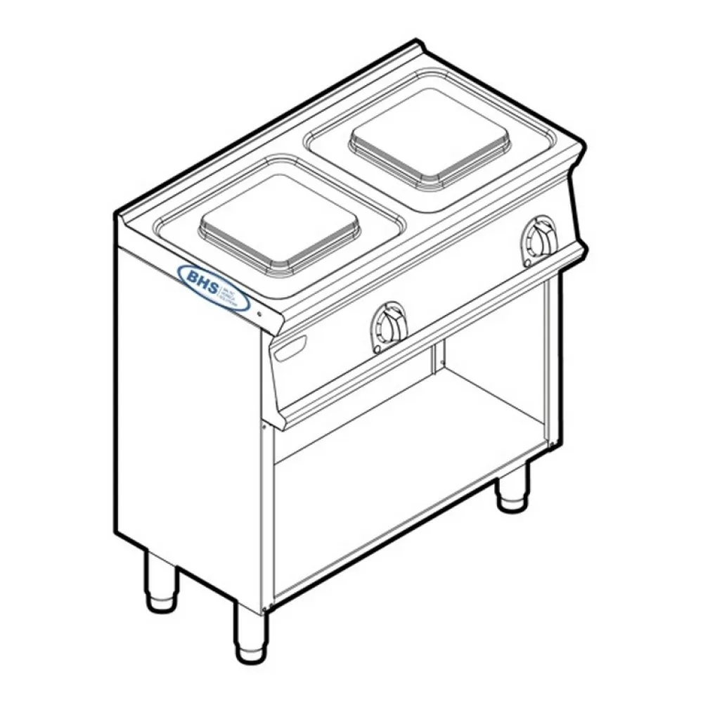 Cuisinière Électrique PCM8FE7 5.2 kW - Performance Culinaire Cuisinière Électrique PCM8FE7 5.2 kW - Performance Culinaire