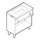 Electric Bain-Marie BMM8FE7 GN1/1 for Canteen Use