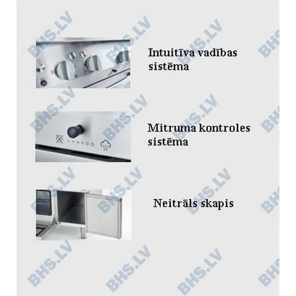 Professional Electric Cooking Oven 10.4/7.0 kW