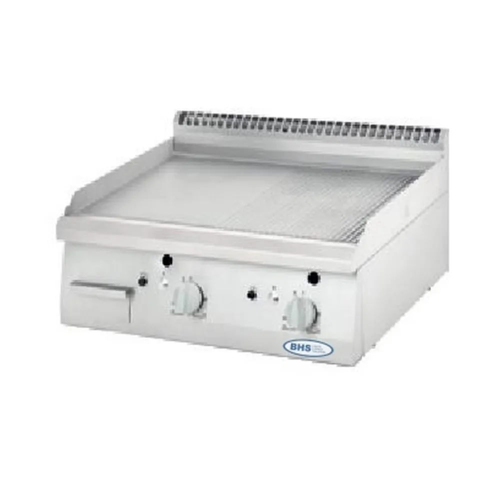 Versatile 13.0 kW Gas Grill with Dual Plate Design