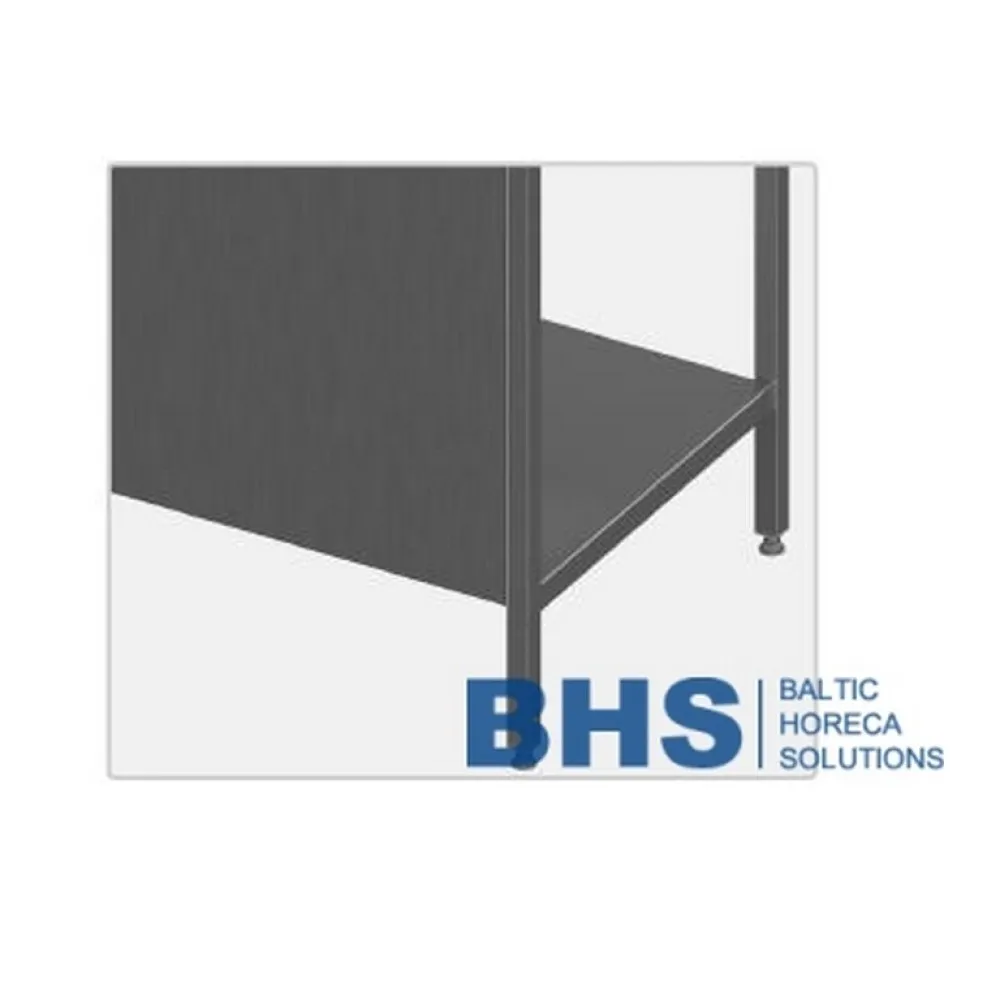 Sturdy Rear Panel for Metal Shelf Systems