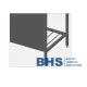 Sturdy Rear Panel for Metal Shelf Systems