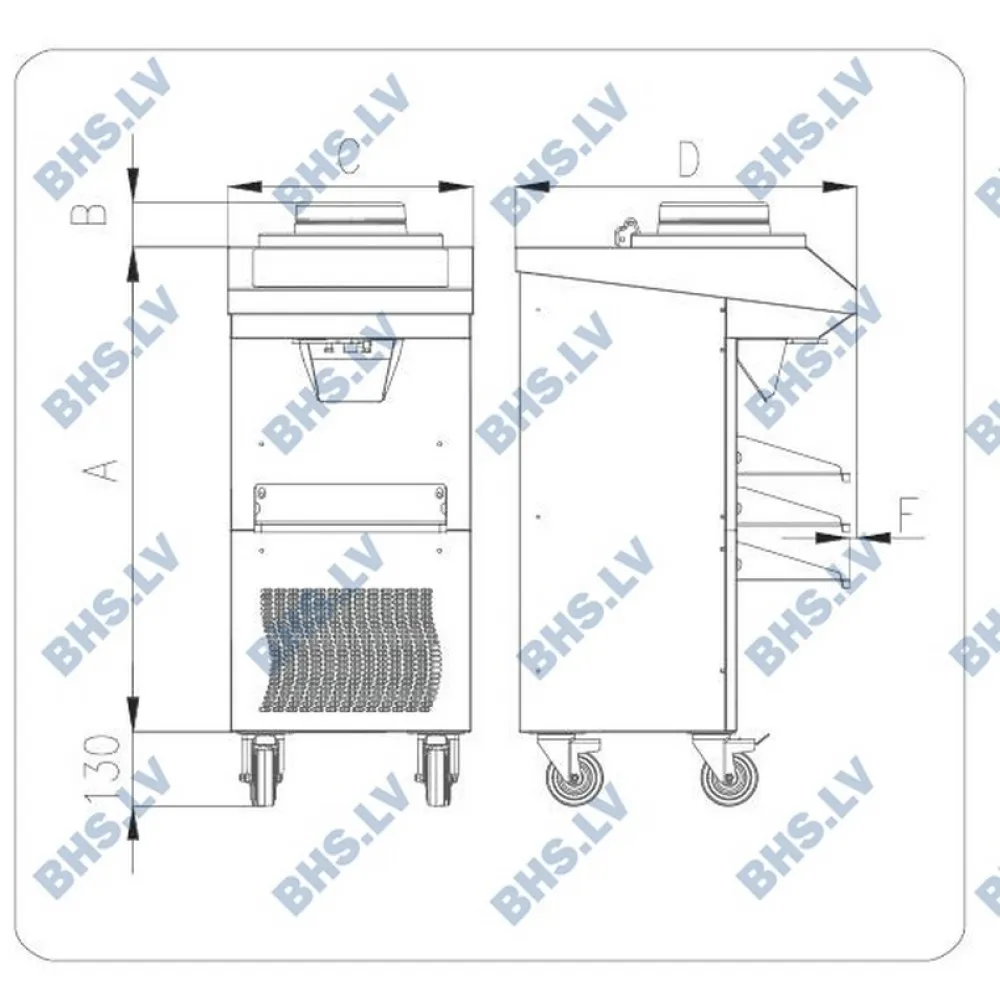 BTX150A Ice Cream Batch Freezer