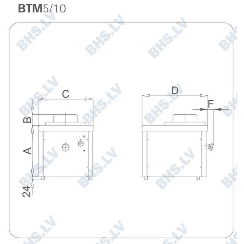 BTM5A Professional Ice Cream Freezer