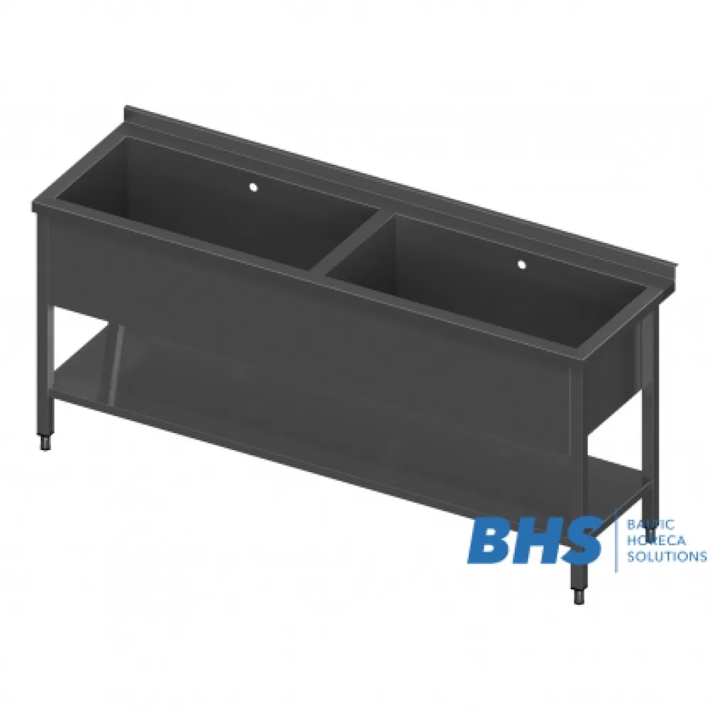 Table Multifonctionnelle avec Bassins et Rangement
