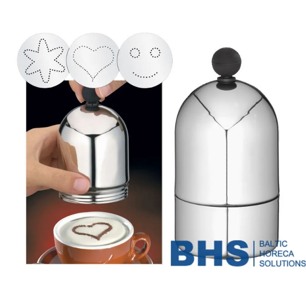 Chic Cocoa Dispenser with Fun Decorative Discs