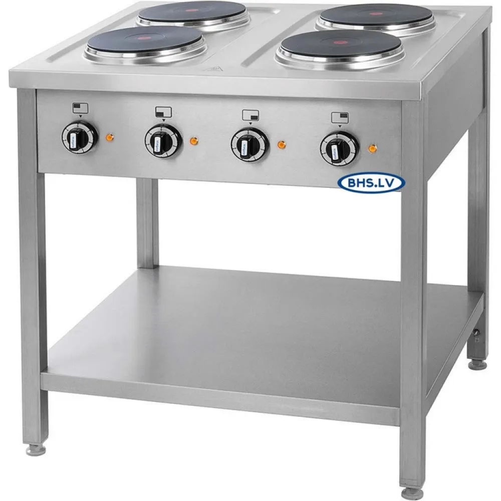 Heavy-Duty Electric Stove with Stand