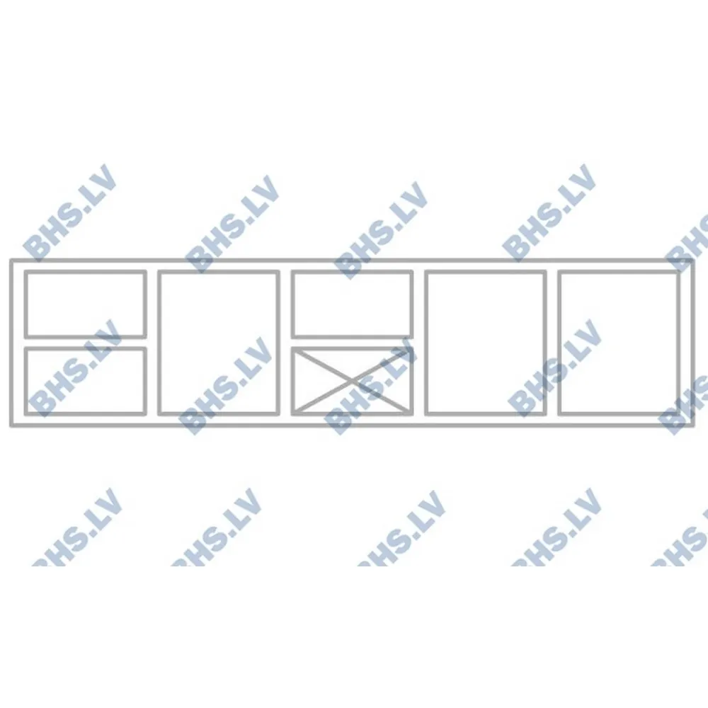 Heavy-Duty Cooling Counter with Drawers - 2130 mm
