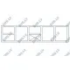 Heavy-Duty Cooling Counter with Drawers - 2130 mm