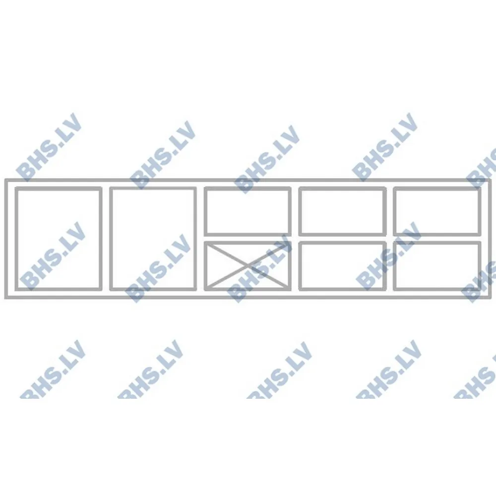 Congélateur de table P436 en inox - 430 l