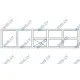 Congélateur de table P436 en inox - 430 l