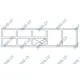 Congélateur de table P436 en inox - 430 l