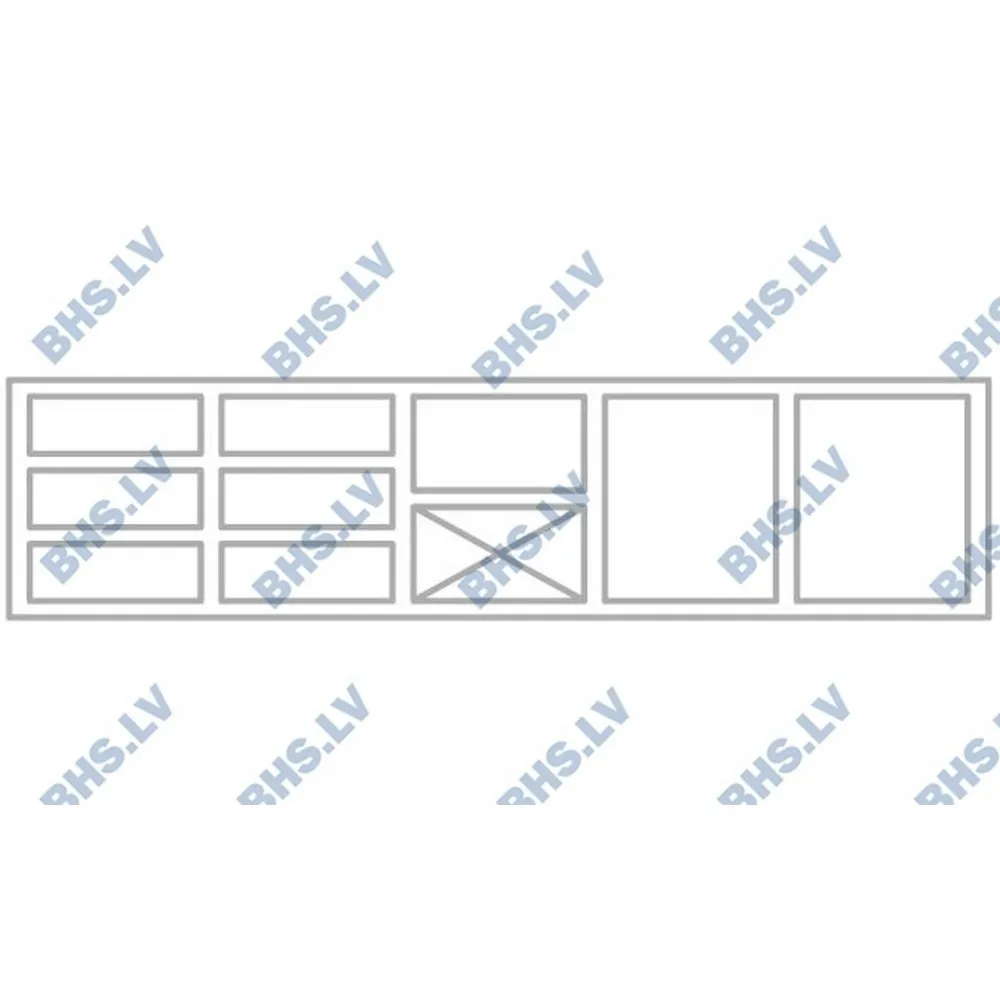 Versatile Cooling Counter P446 for Commercial Use