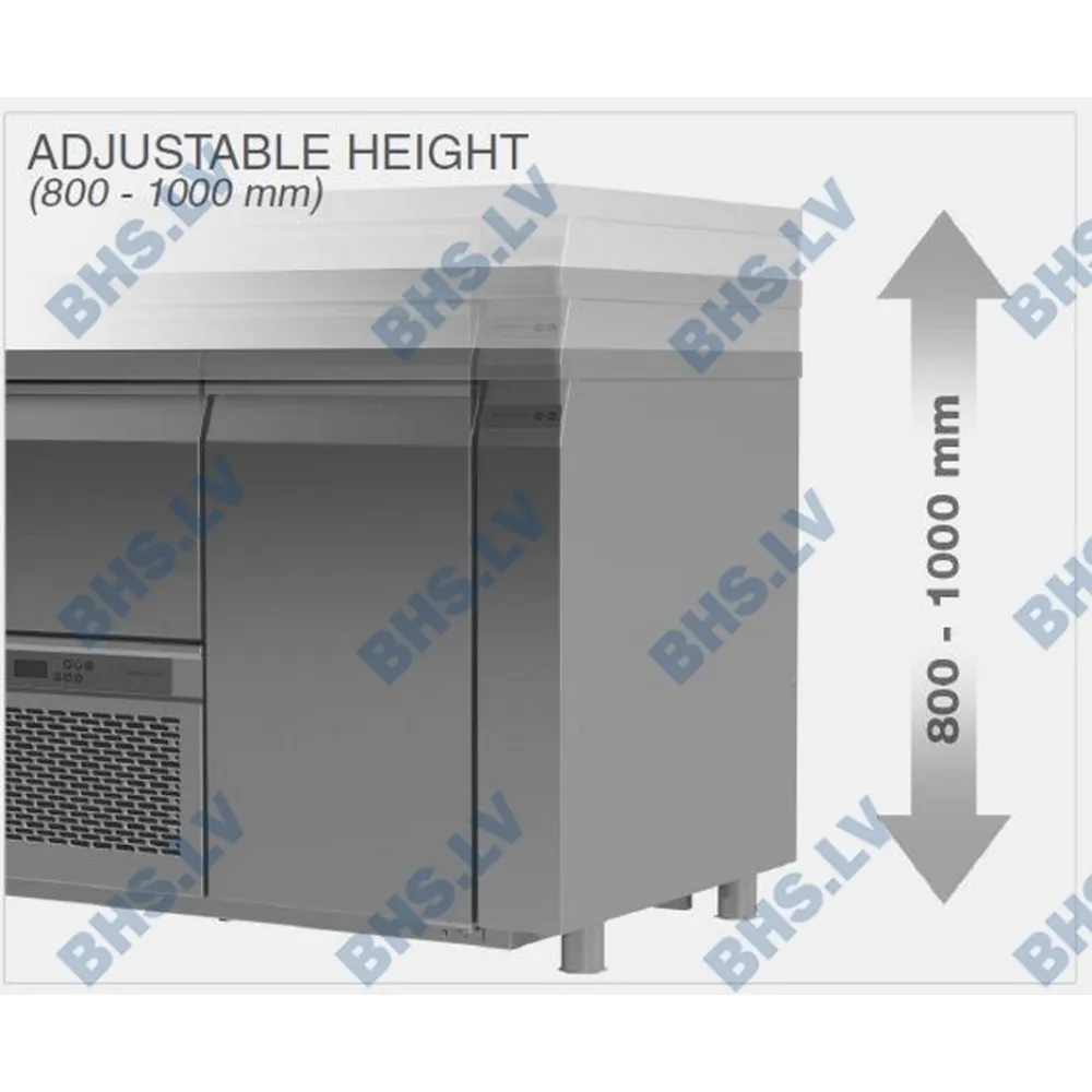 Efficient 1500mm Freezing Counter with Lift Mechanism