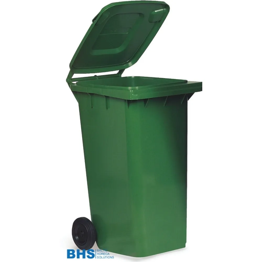Stylish Green Trash Can - 120L