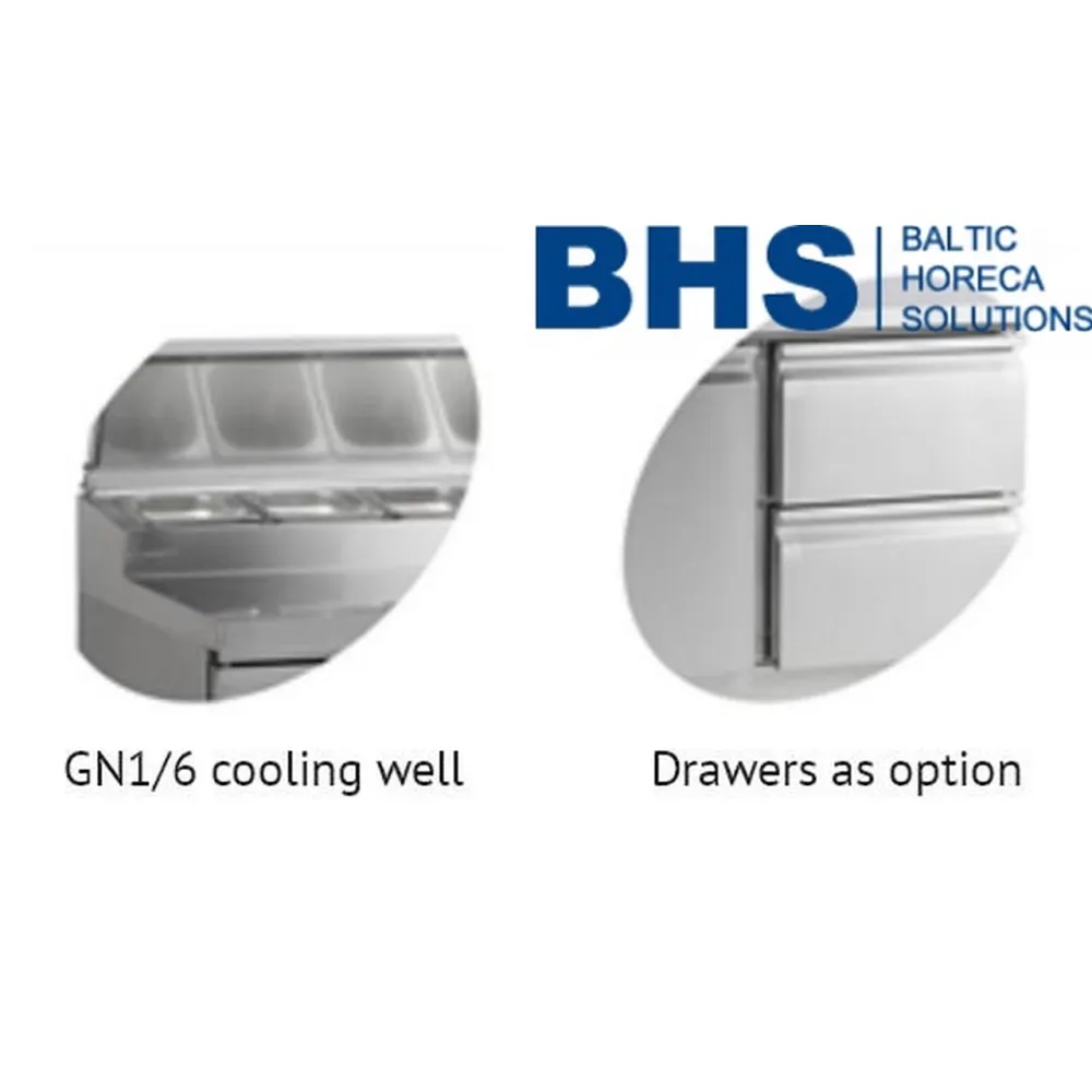 High-Performance 900 mm Cooling Counter GN1/1