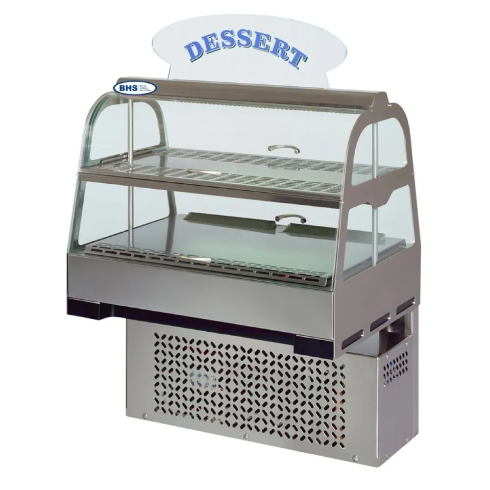 Vitrine à Desserts Loire Cold Inox Vitrine à Desserts Loire Cold Inox
