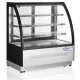 Elegant Black Glass Pastry Showcase LPD1200C